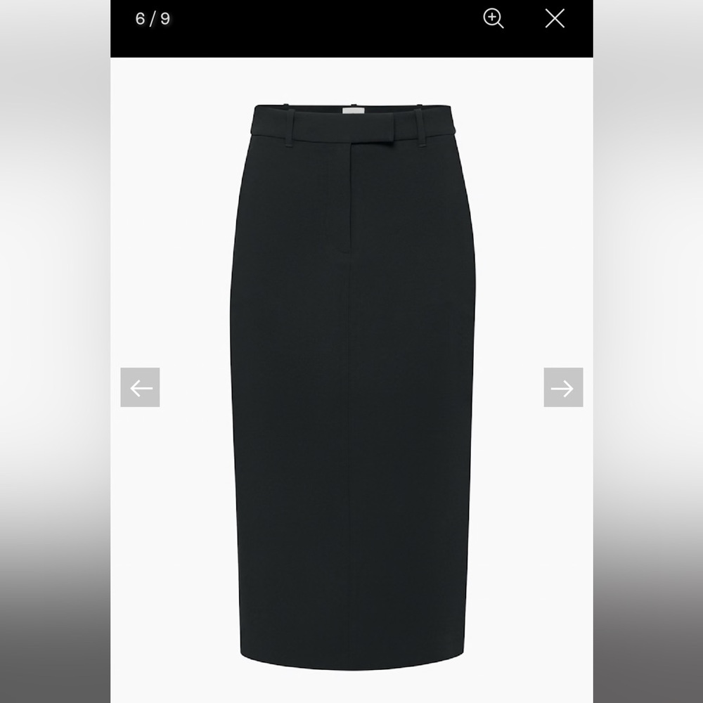 Aritzia Wilfred Riviera Pencil Midi Skirt